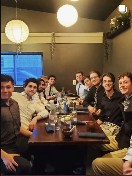 Dinner with friends