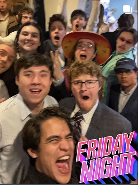 Friday night out