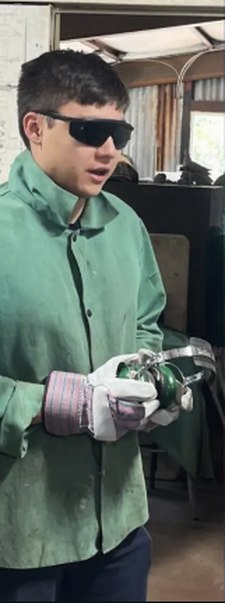 Welding in the workshop