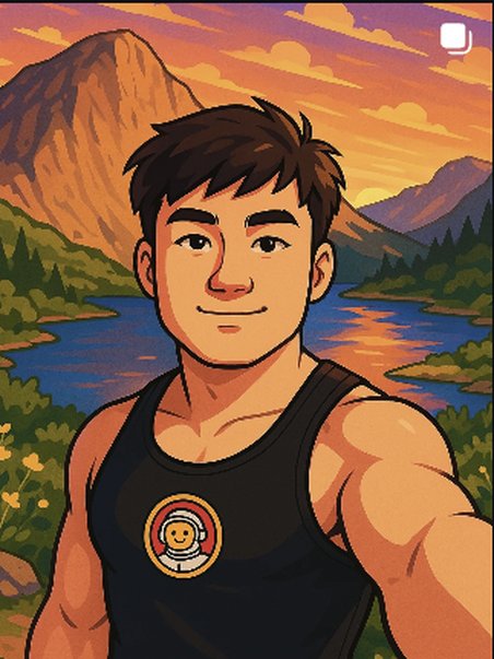 Cartoon avatar illustration