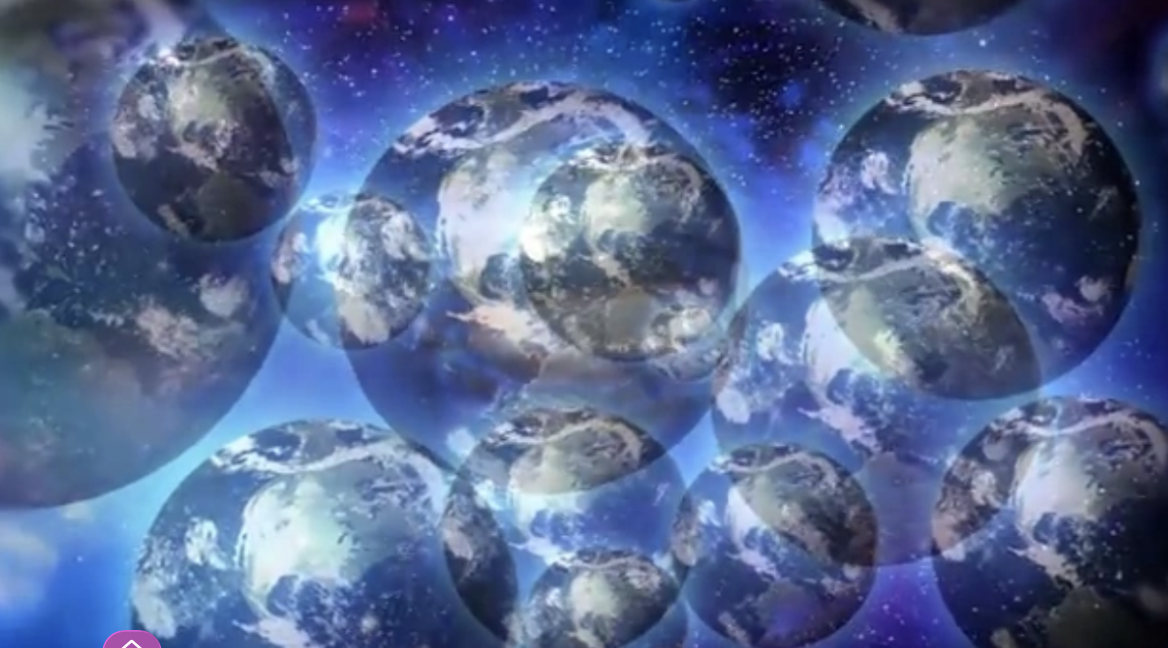 Illustration of high-dimensional space